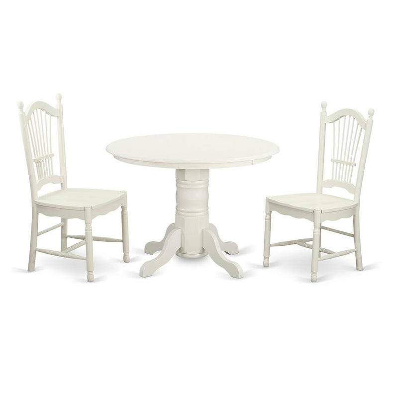 3  Pc  Table  set  for  2-Kitchen  Table  and  2  dinette  Chairs