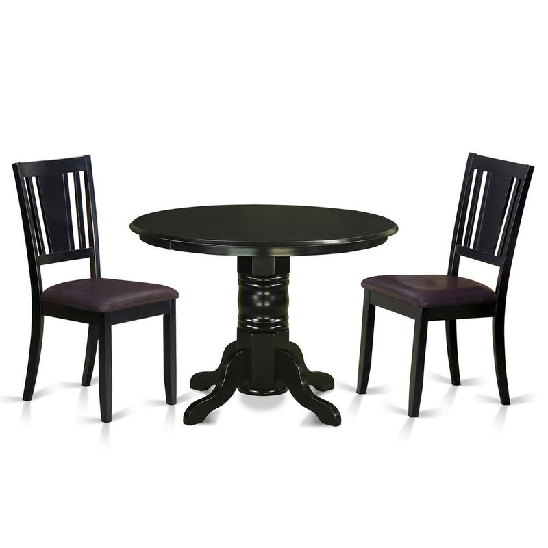 3  Pc  dinette  set-Dining  Table  and  2  Kitchen  Chairs