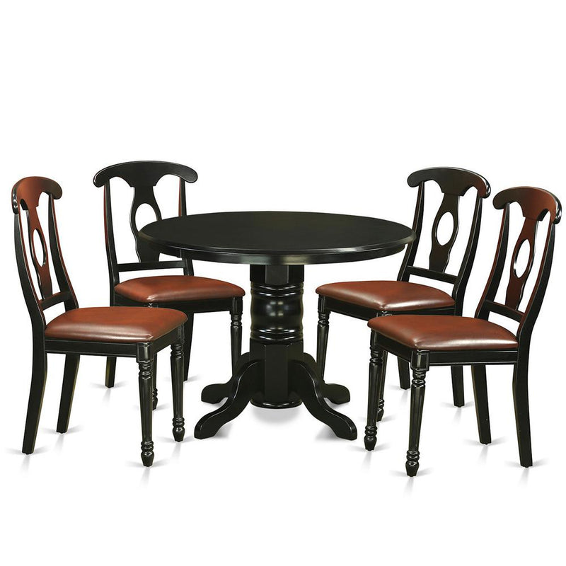 5  Pc  Table  set  for  4-Dining  Table  and  4  Dining  Chairs