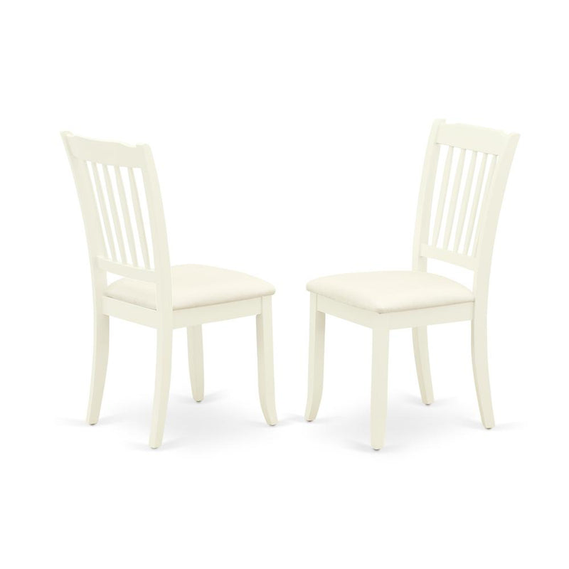 Dining Chair Linen White, DAC-LWH-C