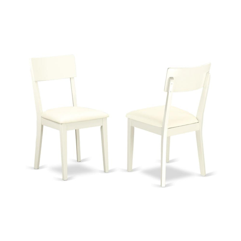 Dining Chair Linen White, ADC-LWH-LC