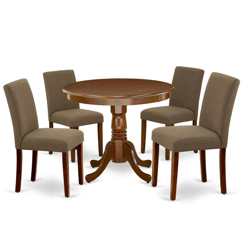 Dining Room Set Mahogany, ANAB5-MAH-18