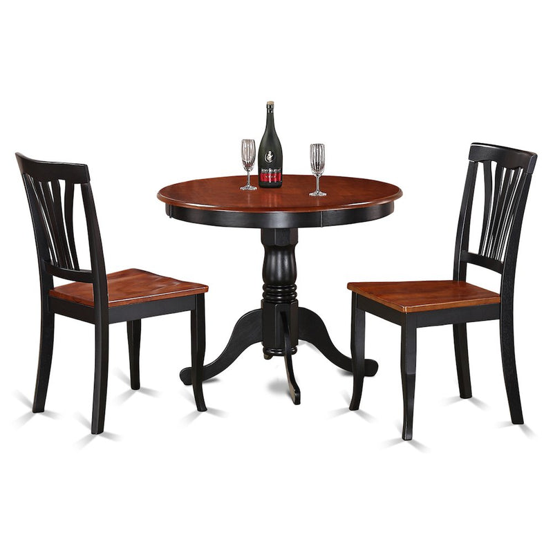 3  PC  Kitchen  nook  Dining  set-small  Kitchen  Table  and  2  Kitchen  Chairs