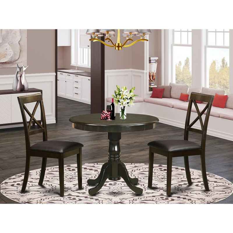 3  PC  Kitchen  Table-Kitchen  Table  and  2  Dining  Chairs