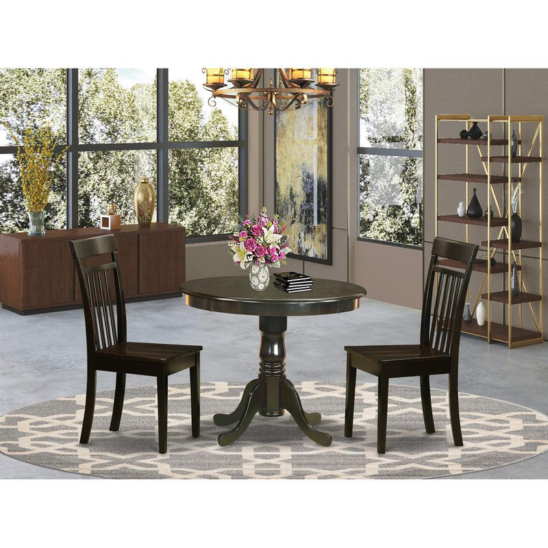 3  Pc  Kitchen  Table  set-Kitchen  Table  and  2  Dining  Chairs