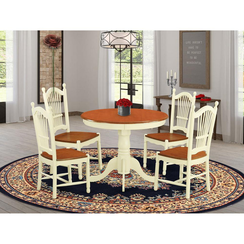 5  PcKitchen  nook  Dining  set  for  2-Dinette  Table  and  2  Kitchen  Dining  Chairs