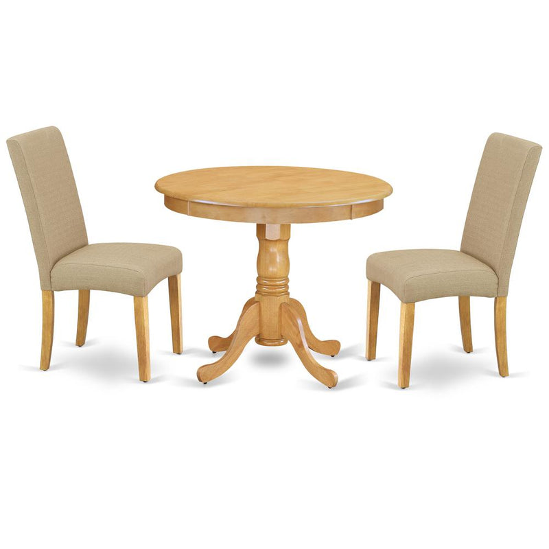 Dining Room Set Oak, ANDR3-OAK-16