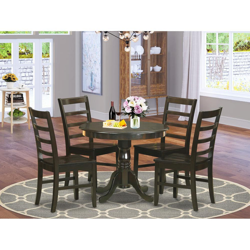 5  Pc  small  Kitchen  Table  set-  Table  plus  4  Kitchen  Dining  Chairs