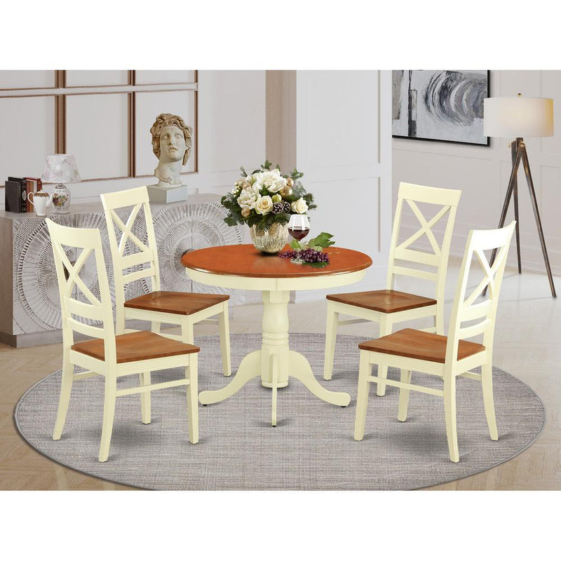 5  Pc  Table  set  for  4-Kitchen  dinette  Table  and  4  Kitchen  Chairs