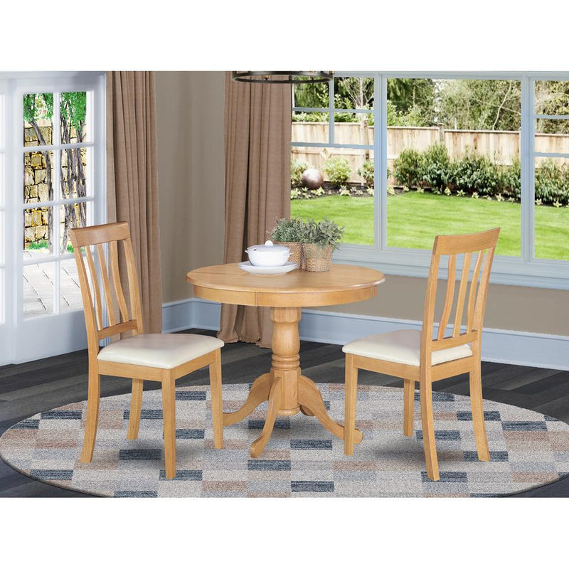 3  Pc  Kitchen  Table  set-  Table  and  2  Dining  Chairs