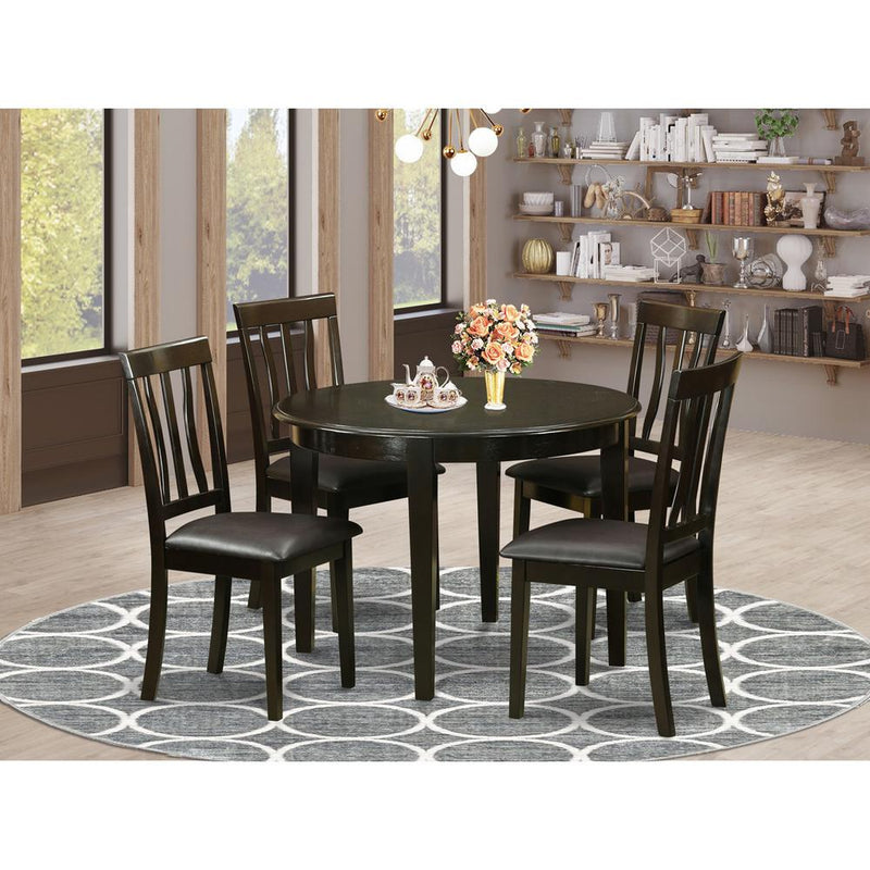 5  PC  small  Kitchen  Table  set-Kitchen  Table  and  4  Kitchen  Chairs