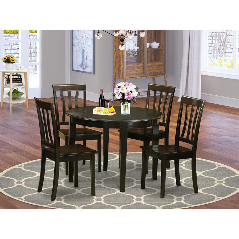 5  PC  Kitchen  Table  set-Table  and  4  Kitchen  Chairs