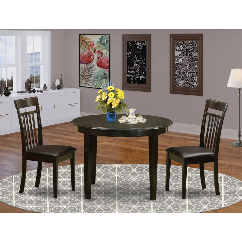 3  PC  small  Kitchen  Table  set-Kitchen  Table  and  2  Dinette  Chairs