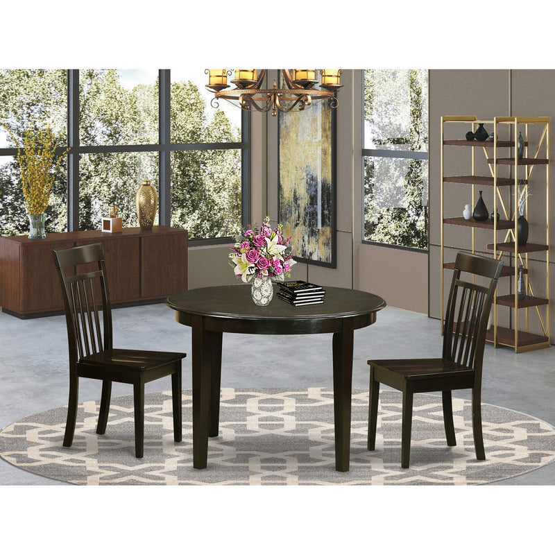 3  PC  Kitchen  nook  Dining  set-Table  and  2  Kitchen  Chairs