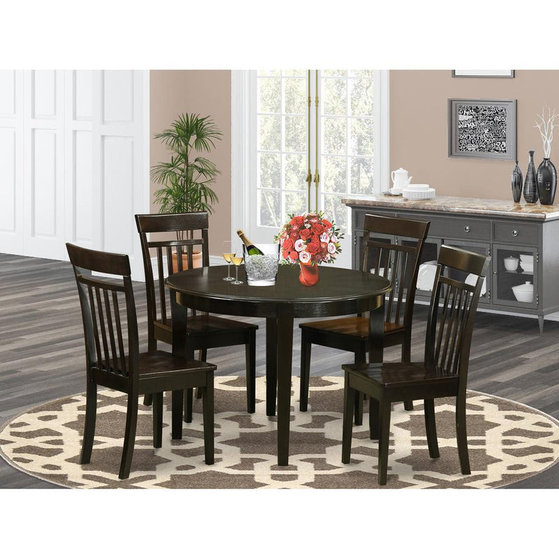 5  PC  Kitchen  nook  Dining  set-Kitchen  Table  and  4  Kitchen  Chairs.