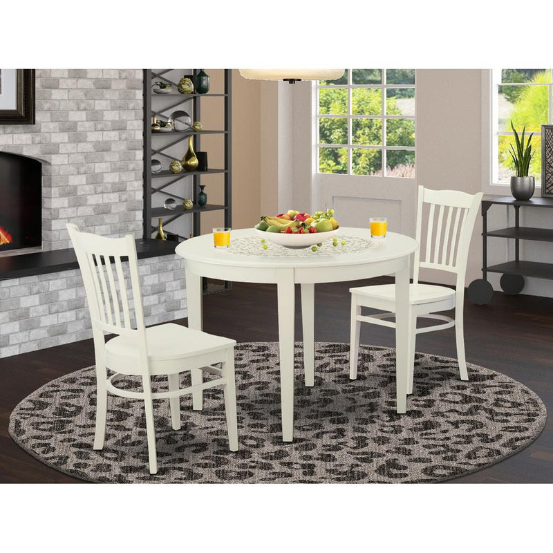 3  Pc  dinette  Table  set  for  2-Kitchen  Table  and  2  Dining  Chairs