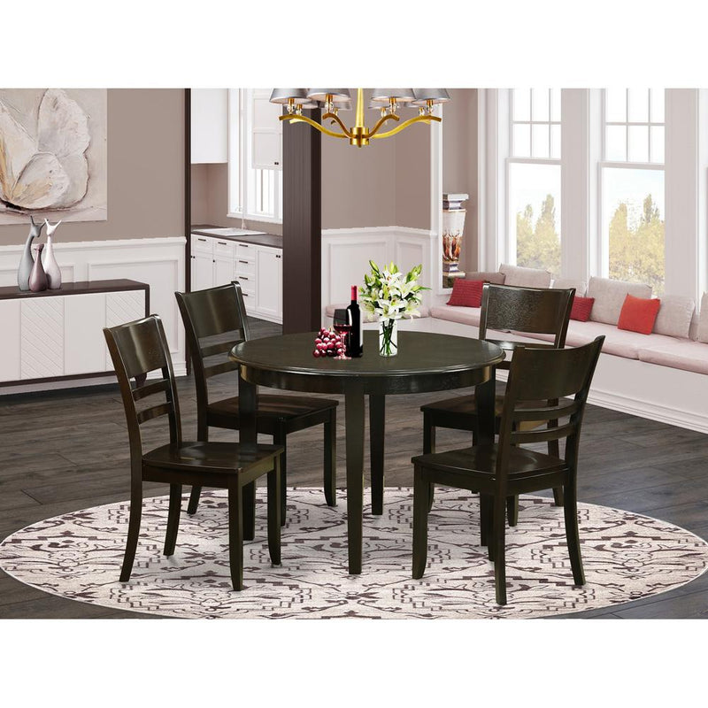 5  Pc  small  Kitchen  Table  and  Chairs  set-Dining  Table  and  4  Dining  Chairs