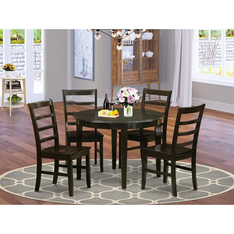 5  Pc  Kitchen  Table  set-Dining  Table  and  4  dinette  Chairs