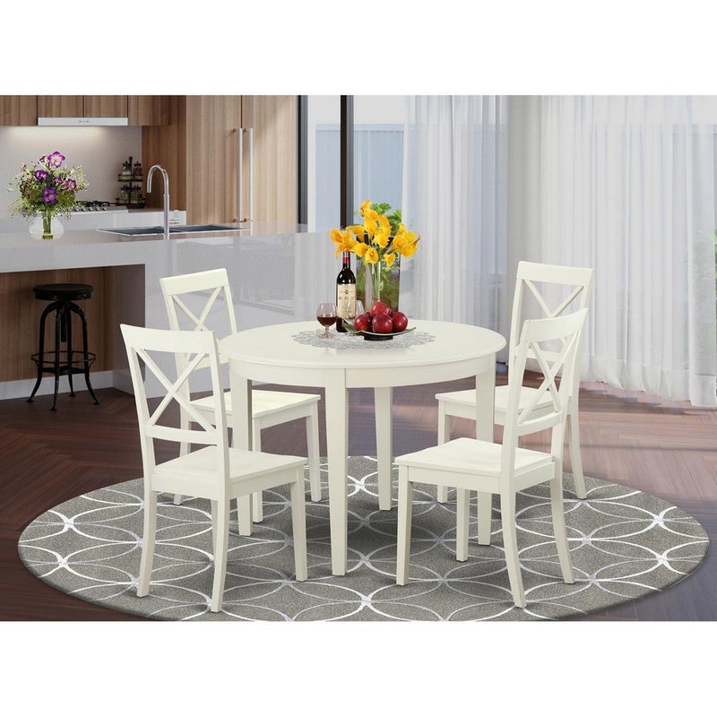 5  PcKitchen  nook  Dining  set  for  4-Table  and  4  Kitchen  Chairs