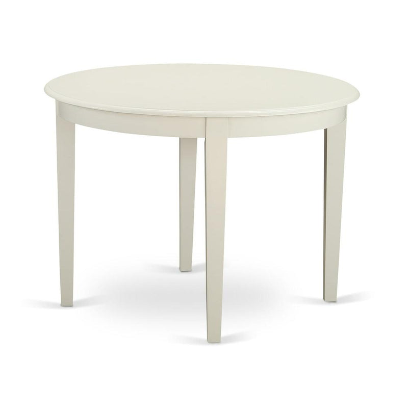 Boston  table  42"  Round  with  4  tapered  legs