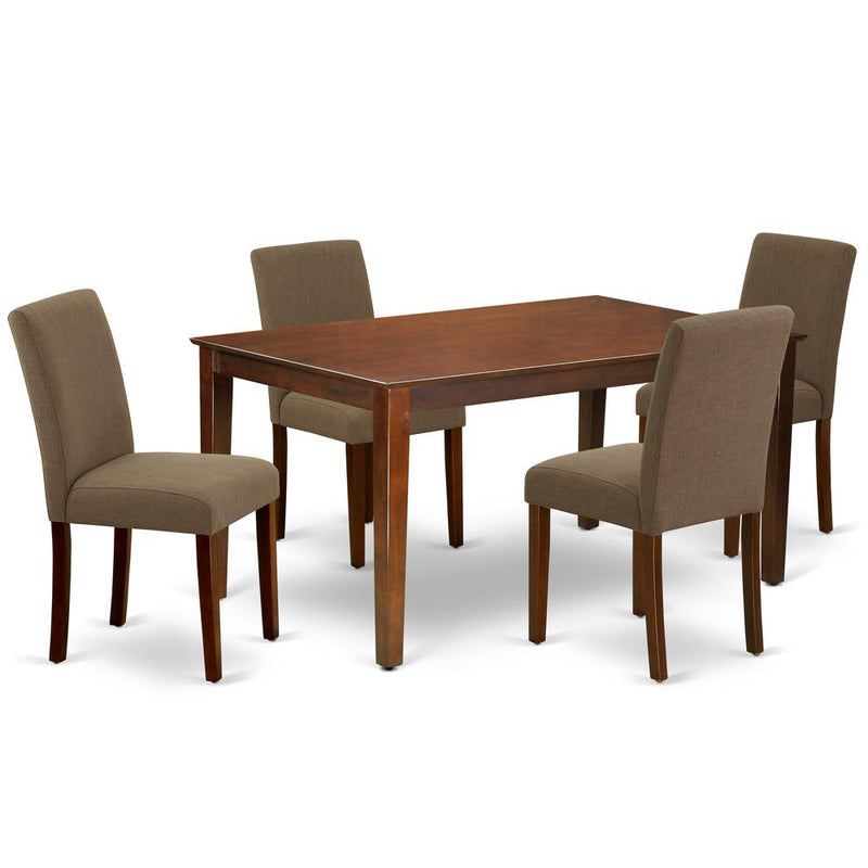 Dining Room Set Mahogany, CAAB5-MAH-18