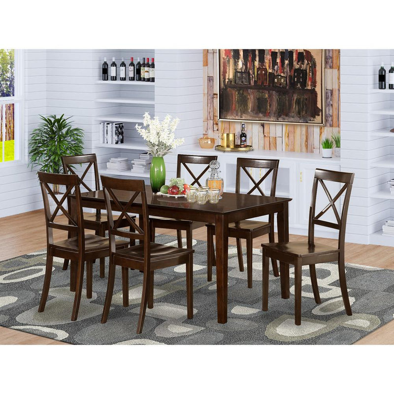 7  Pc  formal  Dining  room  set  -  Table  and  6  formal  Dining  Chairs