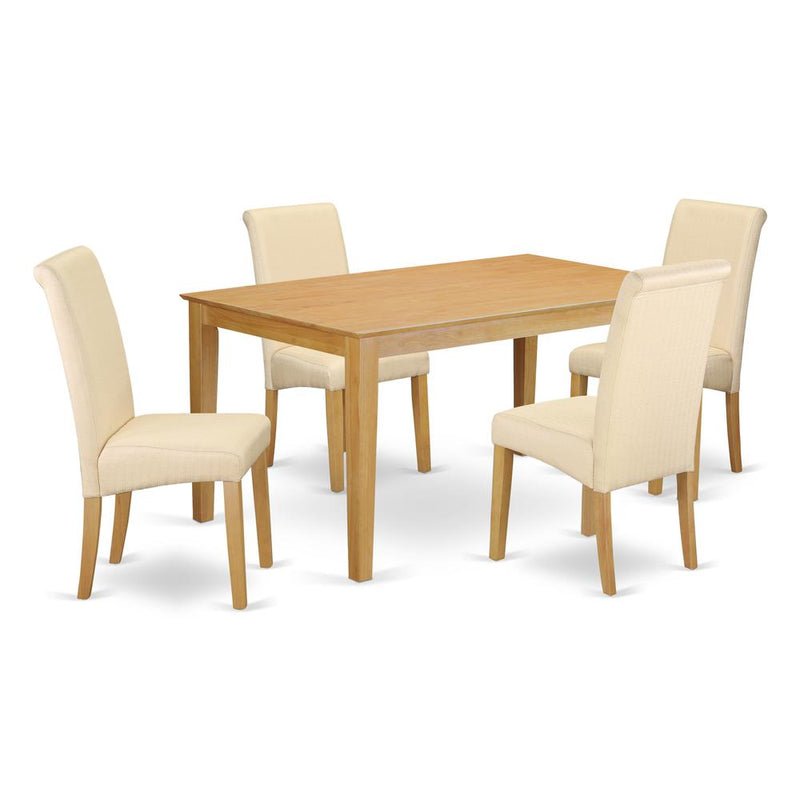 Dining Room Set Oak, CABA5-OAK-02