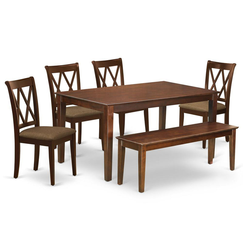 Dining Room Set Mahogany, CACL6-MAH-C