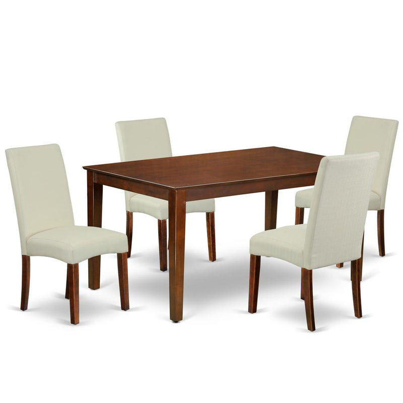 Dining Room Set Mahogany, CADR5-MAH-01