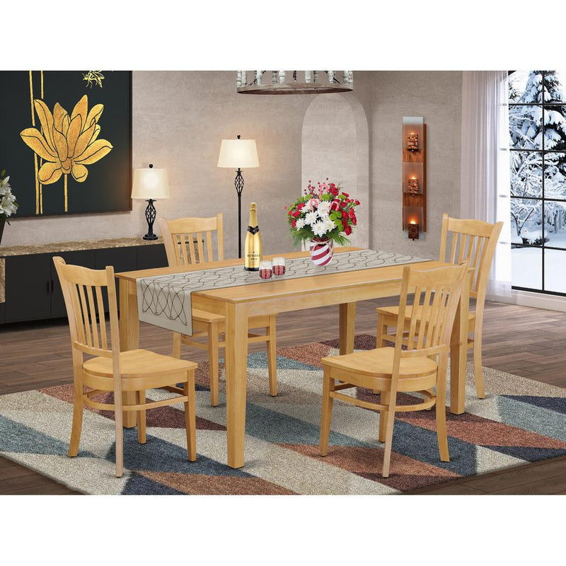 5  Pc  Dining  room  set  for  4  -  Dining  Table  and  4  Dining  Chairs