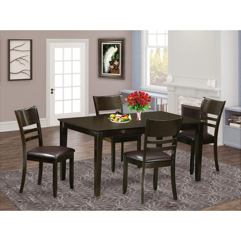 5  Pc  Dining  room  set-Dining  Table  and  4  Chairs  for  Dining  room