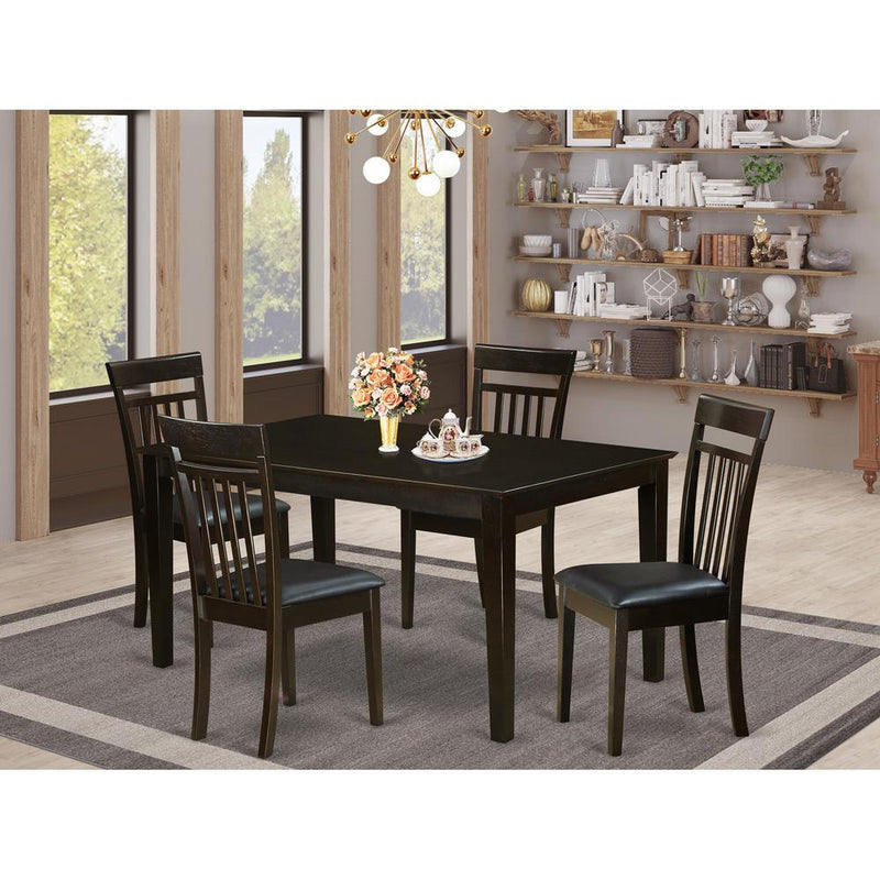 5  Pc  Dining  room  set  for  4-Dining  Table  Top  and  4  Dining  Chairs