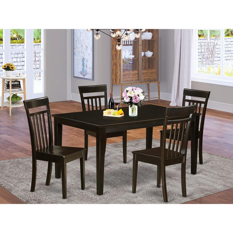 5  Pc  Kitchen  table  set  for  4  set-Kitchen  Table  and  4  Kitchen  Dining  Chairs