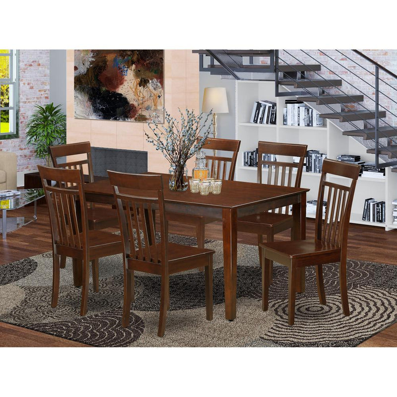 7  PC  Dining  room  set  for  6  -  Dining  Table  and  6  Dining  Chairs