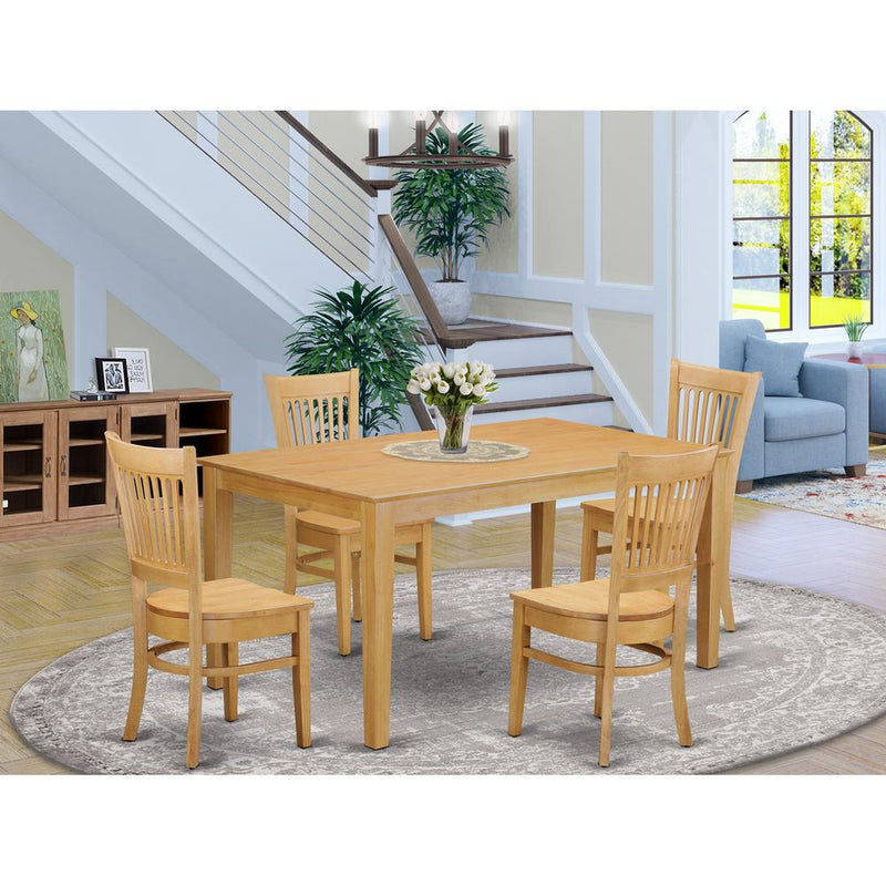 5  PcTable  and  chair  set  -  Kitchen  dinette  Table  and  4  Dining  Chairs