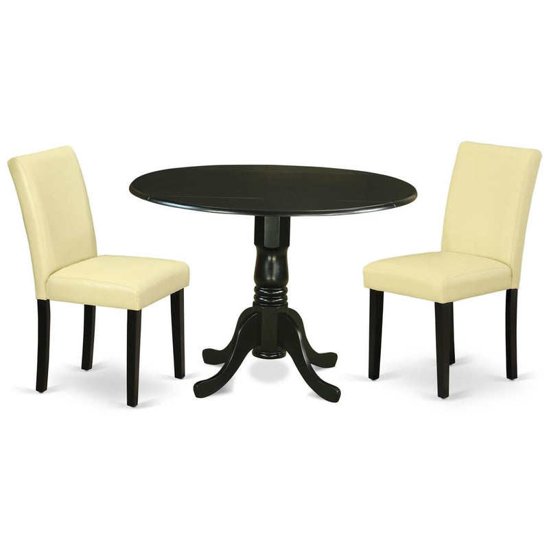 Dining Room Set Black, DLAB3-BLK-73