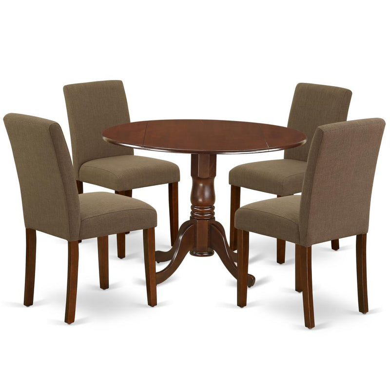 Dining Room Set Mahogany, DLAB5-MAH-18