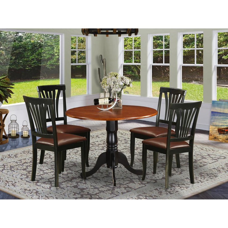 5  PC  Kitchen  Table  set-Dining  Table  and  4  Kitchen  Chairs