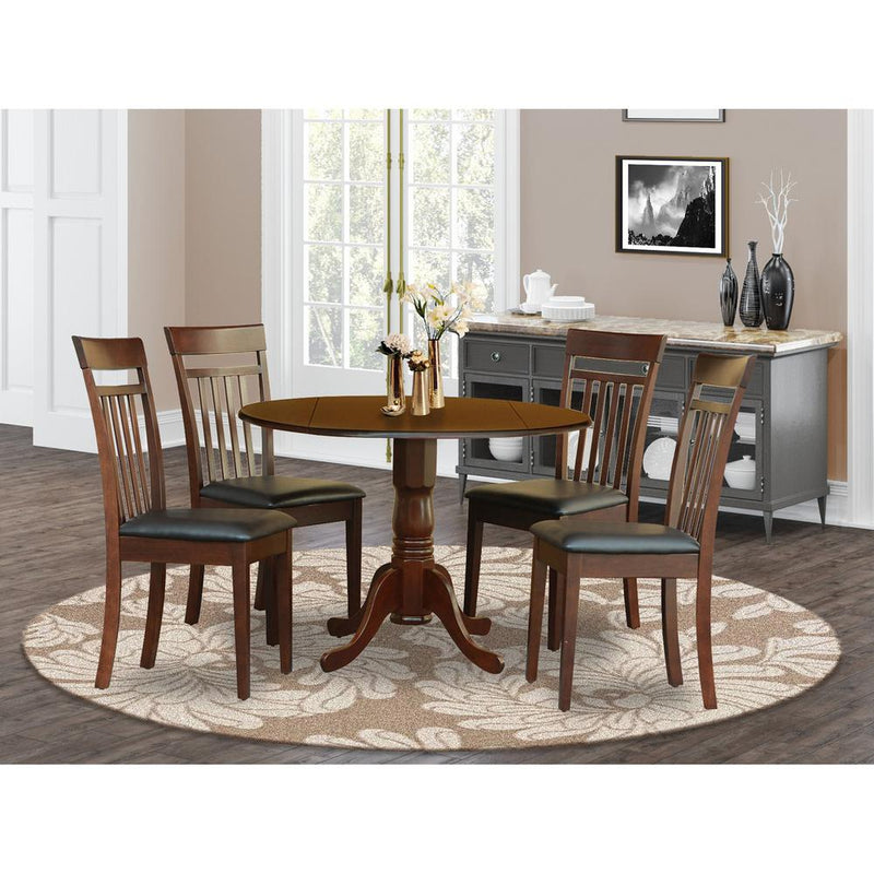 5  PC  Kitchen  Table  set-small  Table-plus  4  Kitchen  Chairs