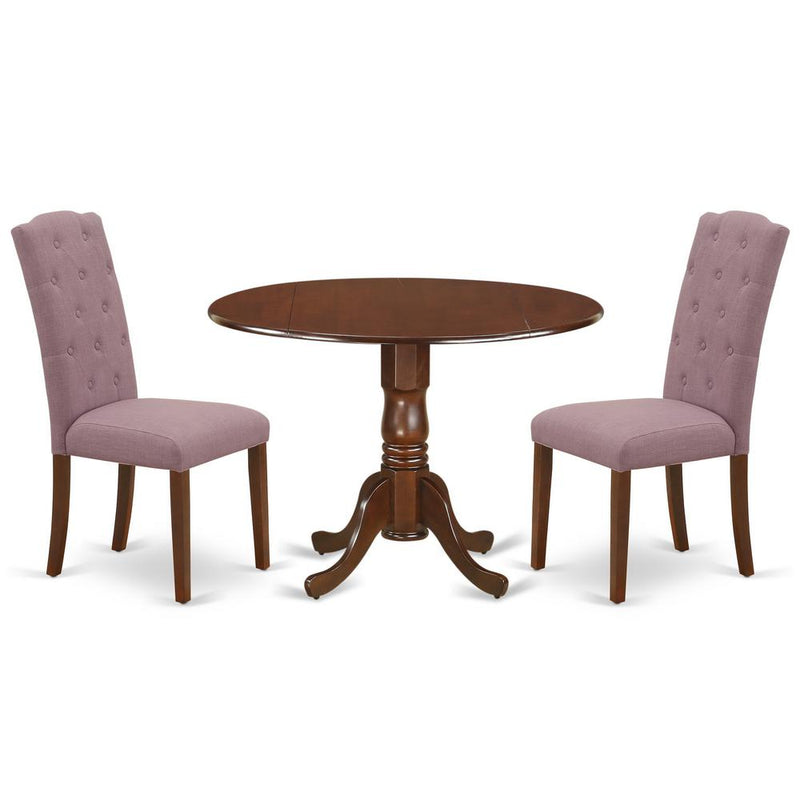 Dining Room Set Mahogany, DLCE3-MAH-10