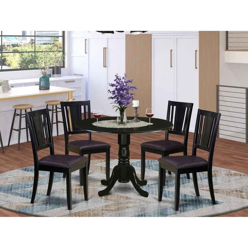 5  Pc  dinette  set  -  Dining  Table  and  4  Dining  Chairs