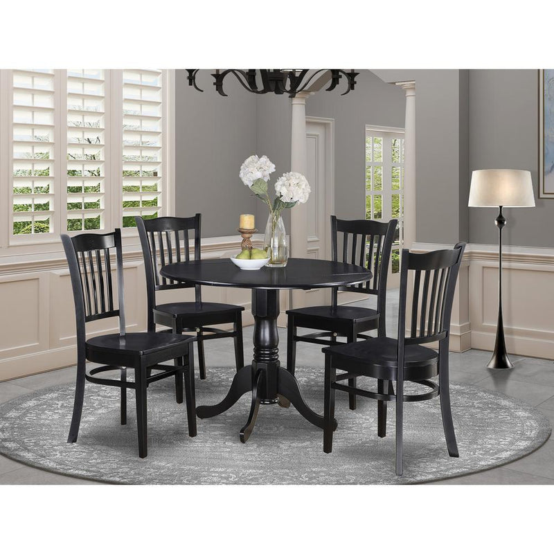 5  Pc  Kitchen  Table  set-Table  and  4  Kitchen  Chairs