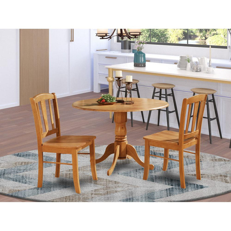 3  Pc  Kitchen  Table  set-Kitchen  Dining  nook  and  2  dinette  Chairs  Chairs