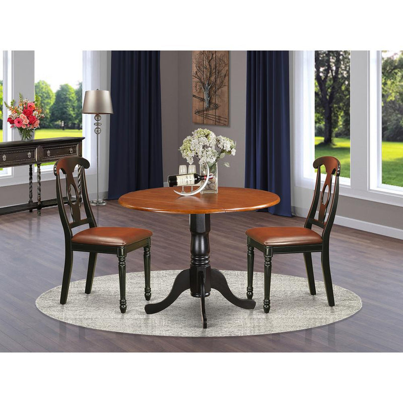 3  PC  Kitchen  Table  set-Dining  Table  and  2  Kitchen  Chairs