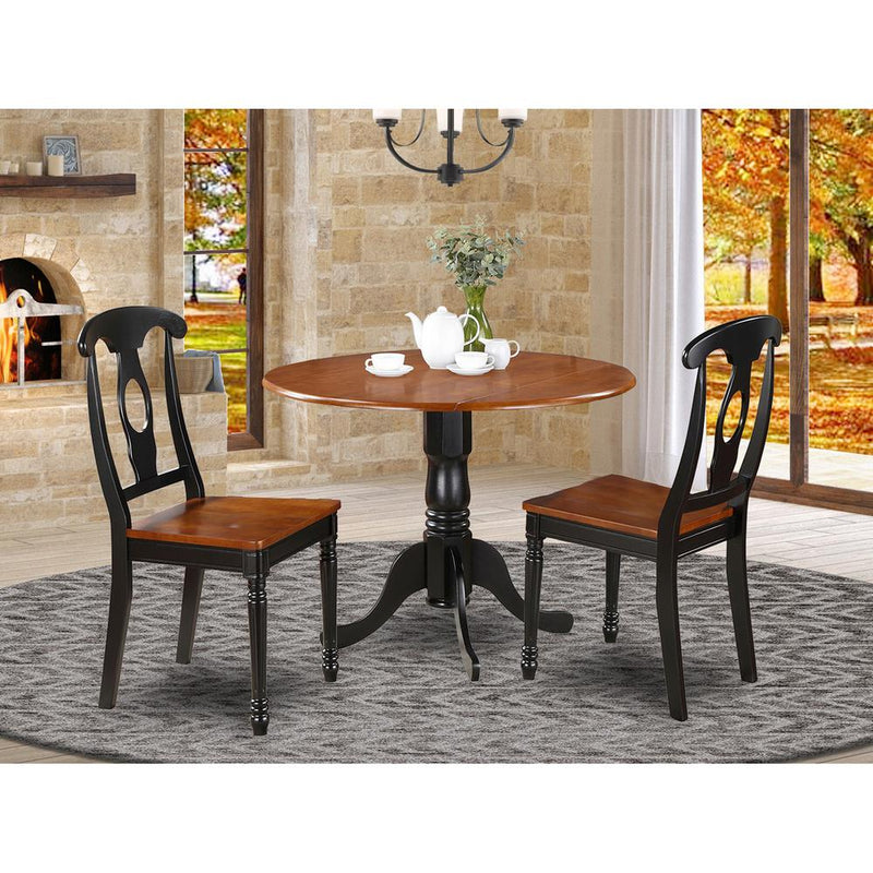 3  Pc  small  Kitchen  Table  set-  small  Table  and  2  Dining  Chairs