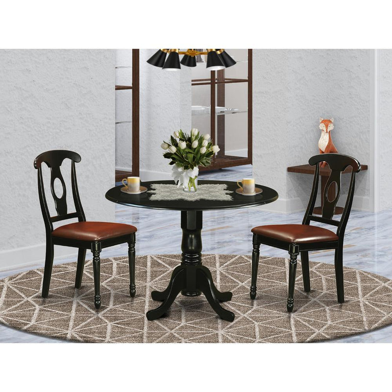 3  Pc  Dining  room  set-Dinette  Table  and  2  dinette  Chairs