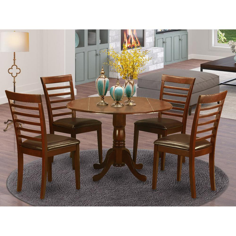 5  Pc  small  Kitchen  Table  and  Chairs  set-small  Kitchen  Table  and  4  Dining  Chairs