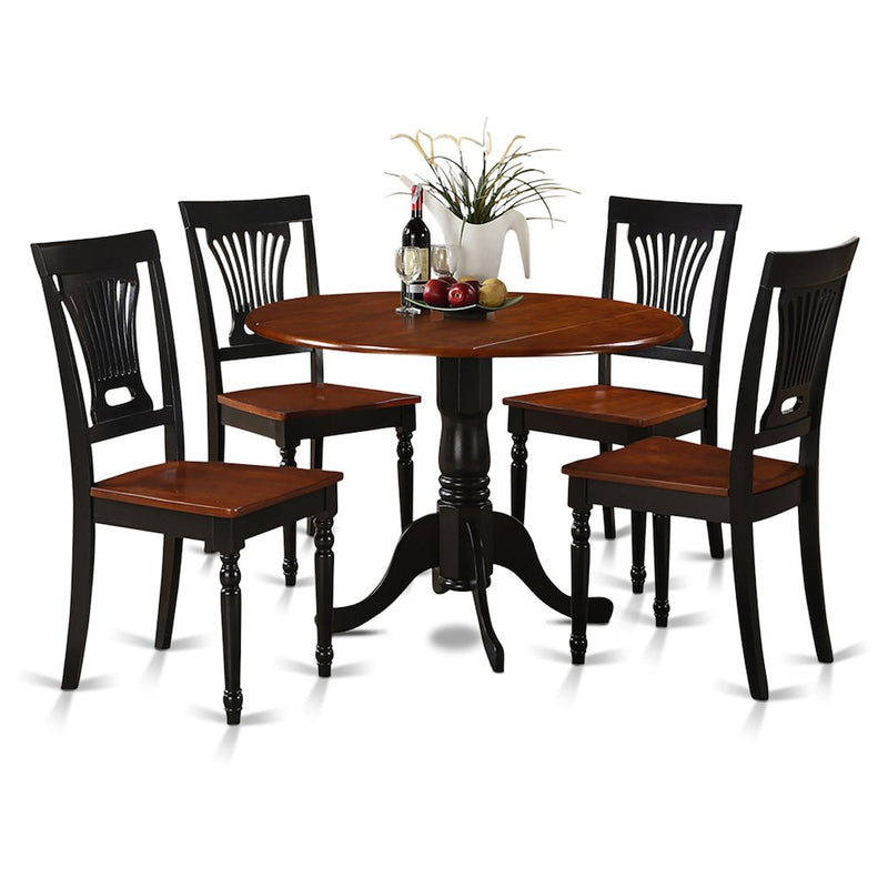 5  Pc  small  Kitchen  Table  and  Chairs  set-Table  and  4  dinette  Chairs