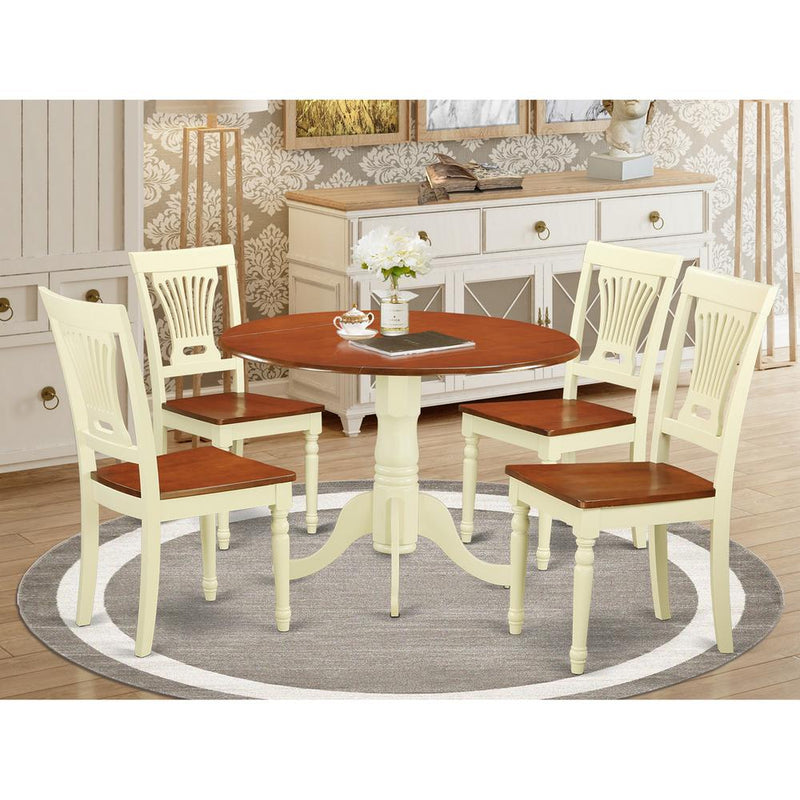 5  PC  small  Dining  set-Dining  Table  and  4  Dining  Chairs