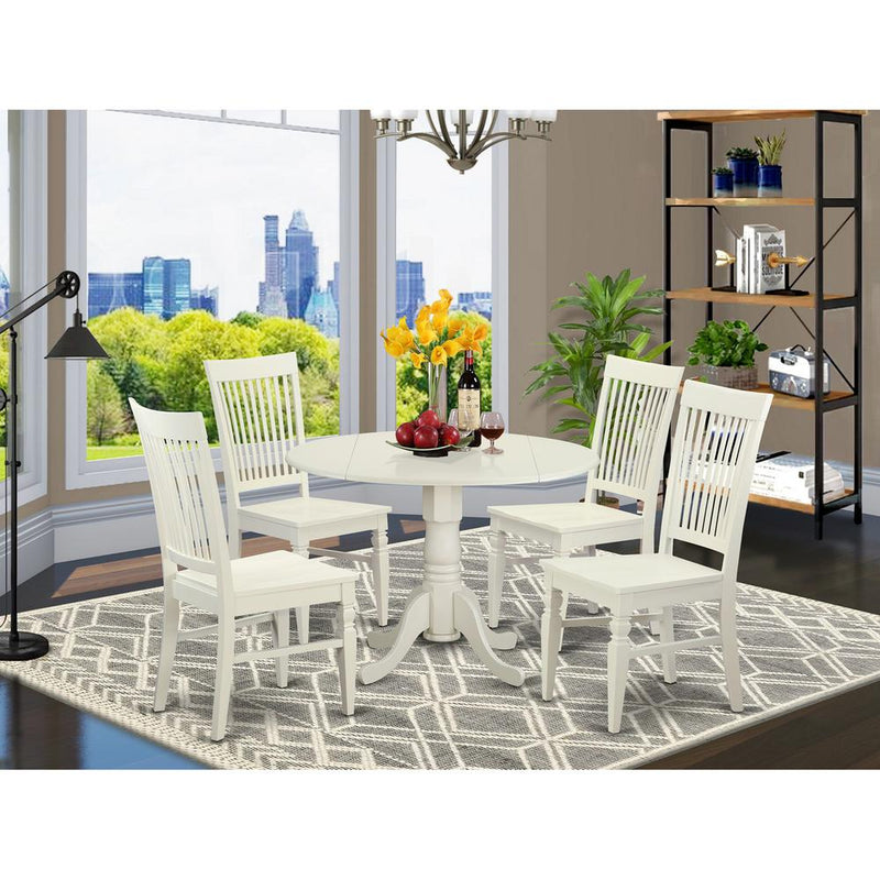 5  PC  Kitchen  Table  set  for  4-Kitchen  dinette  Table  and  4  Dining  Chairs